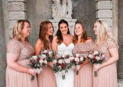 Bride-and-her-bridesmaids